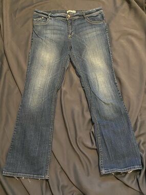 lei Women's Blue Boot Cut Jeans